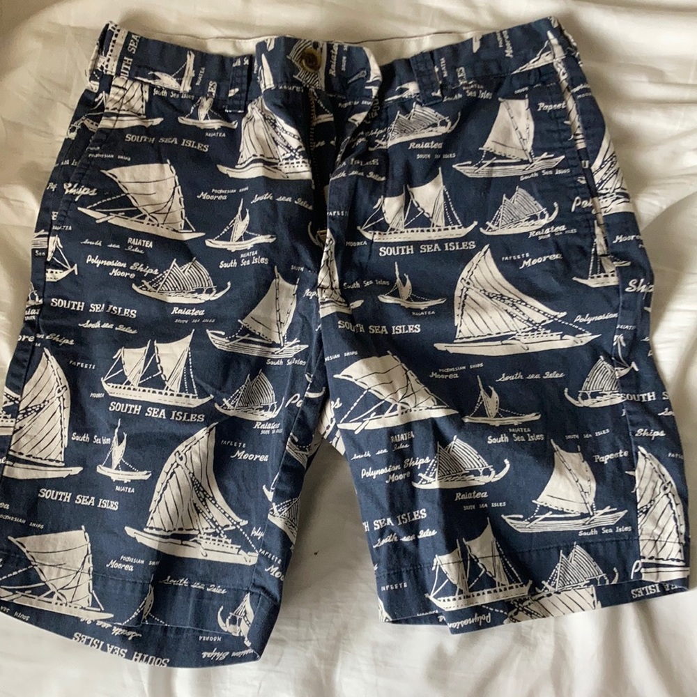 J crew sail boat shorts